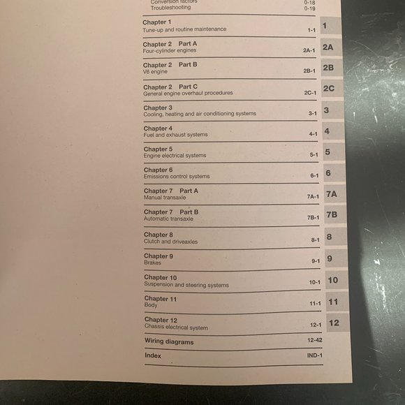 Haynes Ford Tempo & Mercury Topaz 1984-1994 Repair Service Manual 36078 (1418) - Picture 10 of 10